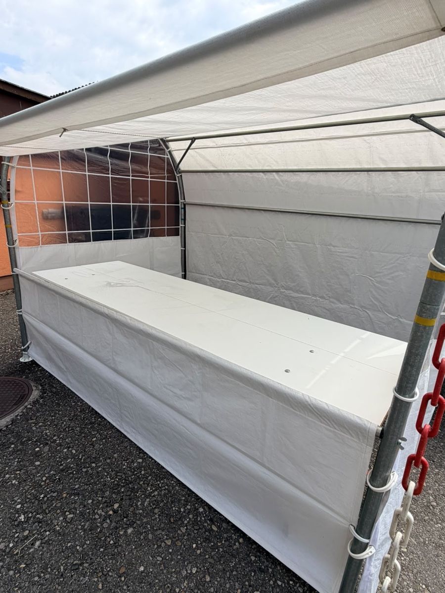 Sonstiges für Firmenanlässe & Parties: Marktstand Festzelt Verkaufsstand mit Dach – Gebraucht aus Lohn-Ammannsegg von Lancer98 5