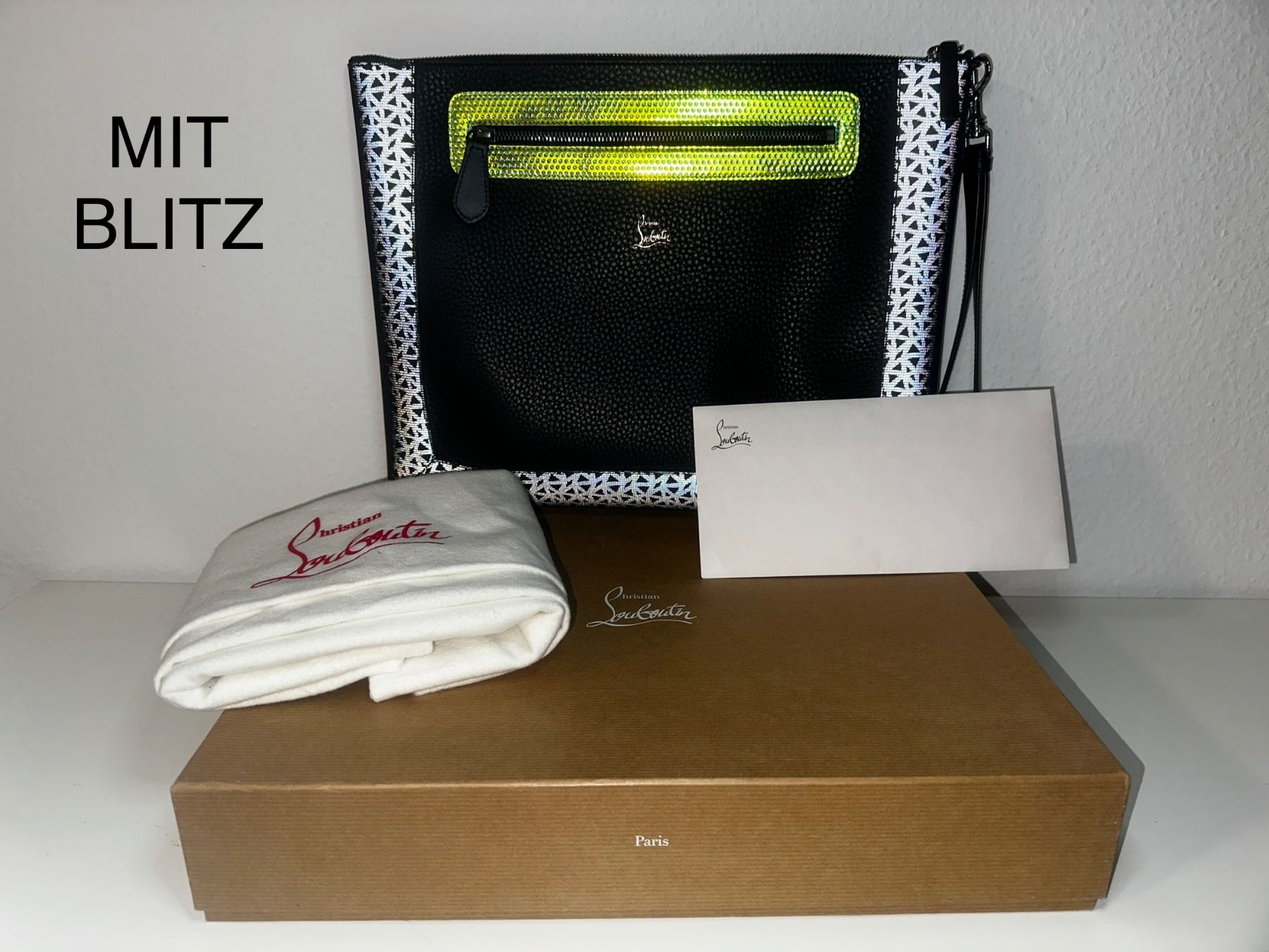 Christian Louboutin Borse: Original Christian Louboutin Peter Pochette – Nuovo e nell'imballaggio originale da Zürich venduto da swizzmember 4