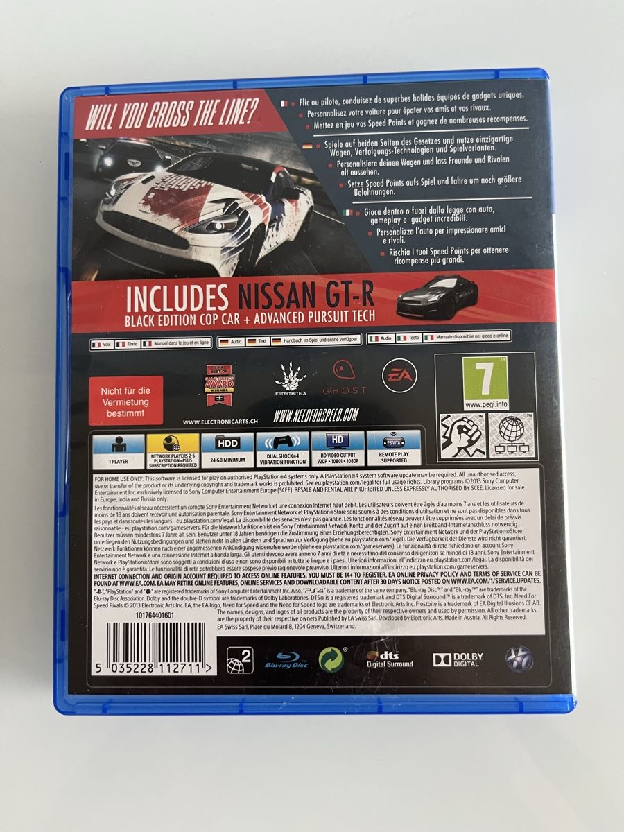 Giochi: Need for Speed Rivals / Playstation 4 – Nuovo (secondo la descrizione) da Volketswil venduto da asc_yp5h 1