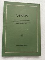 Venus Operntextbuch von Othmar Schoeck - Rarität!