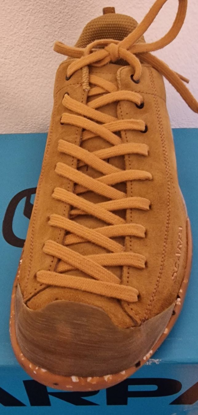 Scarpa Scarpe da uomo: Scarpa Mojito Planet Gr. 48, neu, caramel, Wanderschuhe – Nuovo e nell'imballaggio originale da Brunnen venduto da Novadis 1