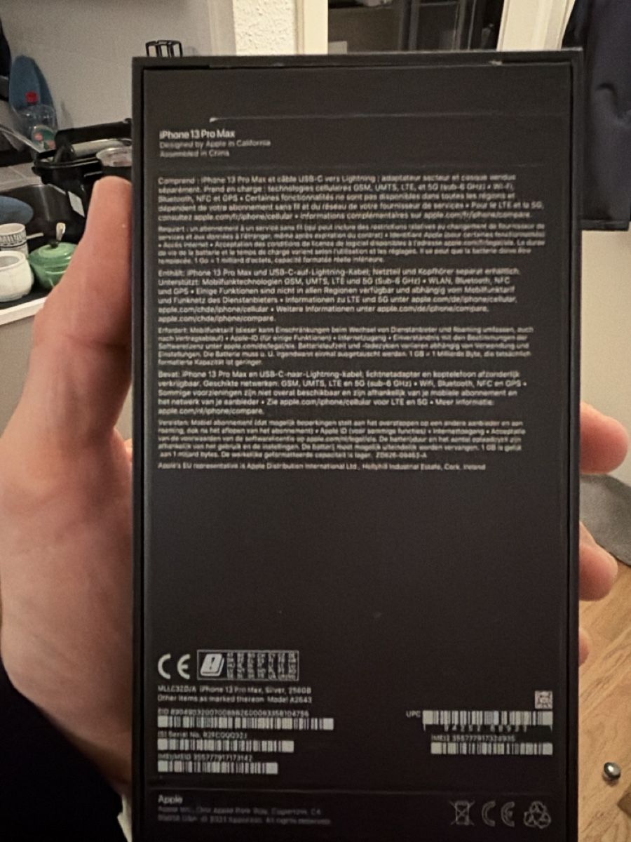 Apple Telefoni cellulari / Smartphones: I phone 13 pro max 256gb – Usato da Genève venduto da pie_5ww9 3