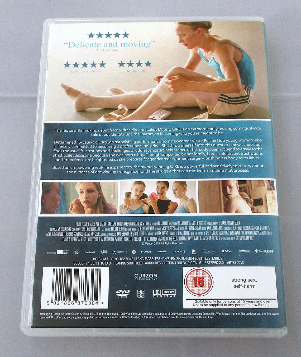 Tutti i DVDs: GIRL - Lukas Dhont – Usato da Wattwil venduto da Muriel10 1