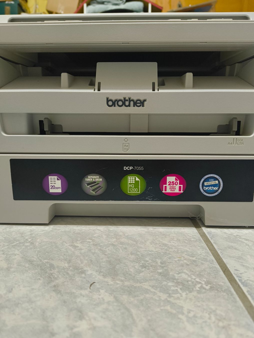 Brother Imprimantes: Multifunktionsdrucker Brother DCP-7055 gebraucht – Défectueux à Ehrendingen par crepuscule1 1