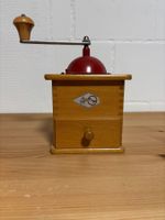 Zassenhaus Kaffeemühle, Vintage, Holz, Rot, Top Zustand!