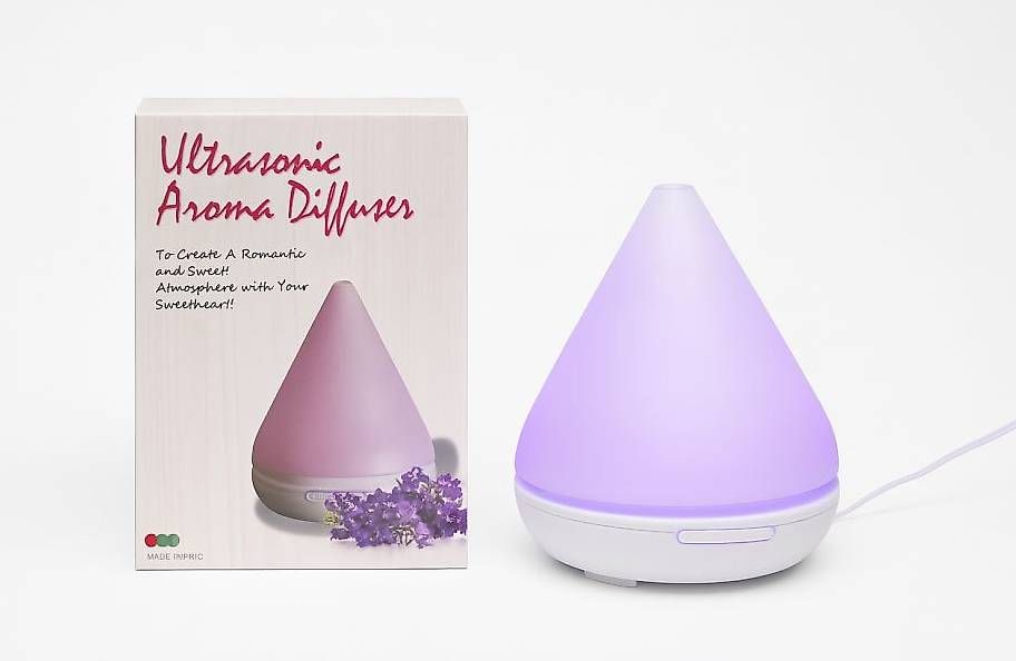 Diffusori di oli essenziali: Vernebler / Luftbefeuchter / Aroma Diffuser – Nuovo e nell'imballaggio originale da Kölliken venduto da Peter-Moebel 1
