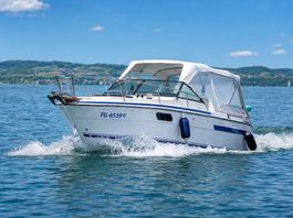 Boot Regal 250 XL  komplett restauriert, neuer Motor, ab MFK