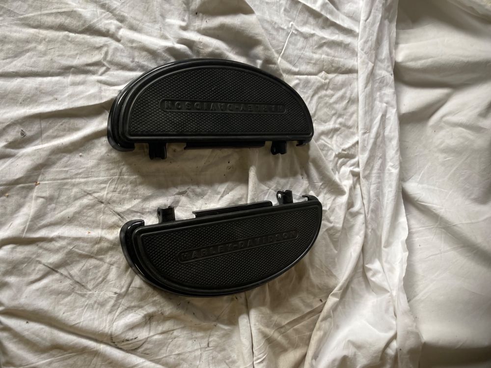 Harley Davidson Trittbretter HCmotorku Motorrad Trittbretter Set - Chrom Für Harley Touring & Dyna Modelle Motorrad Dielen Set