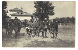 AK Armee Militär 1915 Brigadestab 17 Weltkrieg Pferde