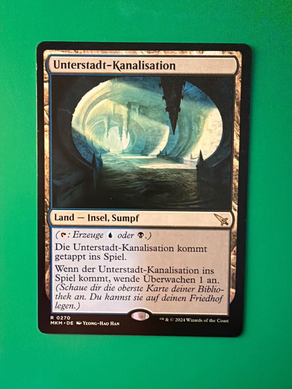 Magic The Gathering Carte collezionabili: Unterstadt-Kanalisation / Magic – Usato da Wabern venduto da Christianutz