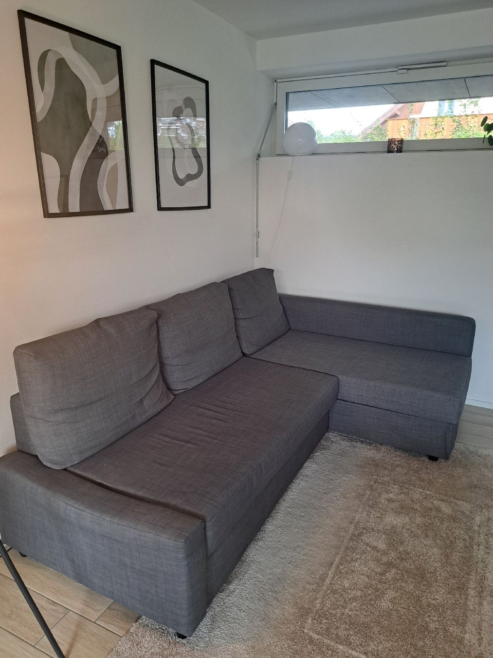 Ikea Divani: Ecksofa mit Schlaffunktion und Bettkasten grau.  – Nuovo (secondo la descrizione) da Brügg BE venduto da nic_l9ng 4