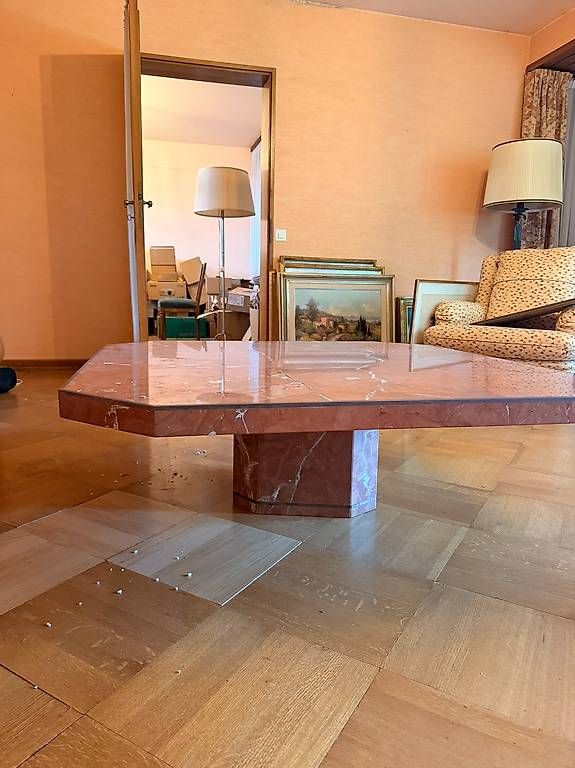 Tables: Table basse en marbre octogonale  – D'occasion à Vullierens par ele_29bm 1