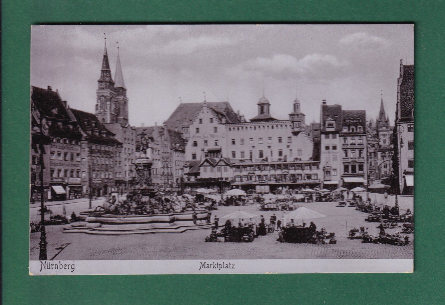 Cartes postales: NÜRNBERG - Marktplatz – D'occasion à Pully par nicecards-shop