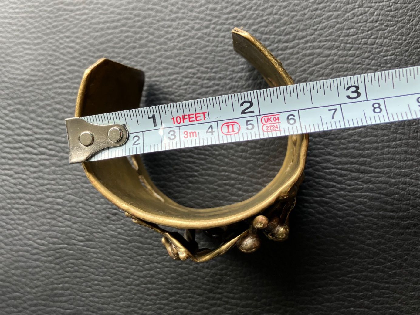 Bracelets: Manchette vintage en laiton – D'occasion à Peseux par CharmeCommerce 5