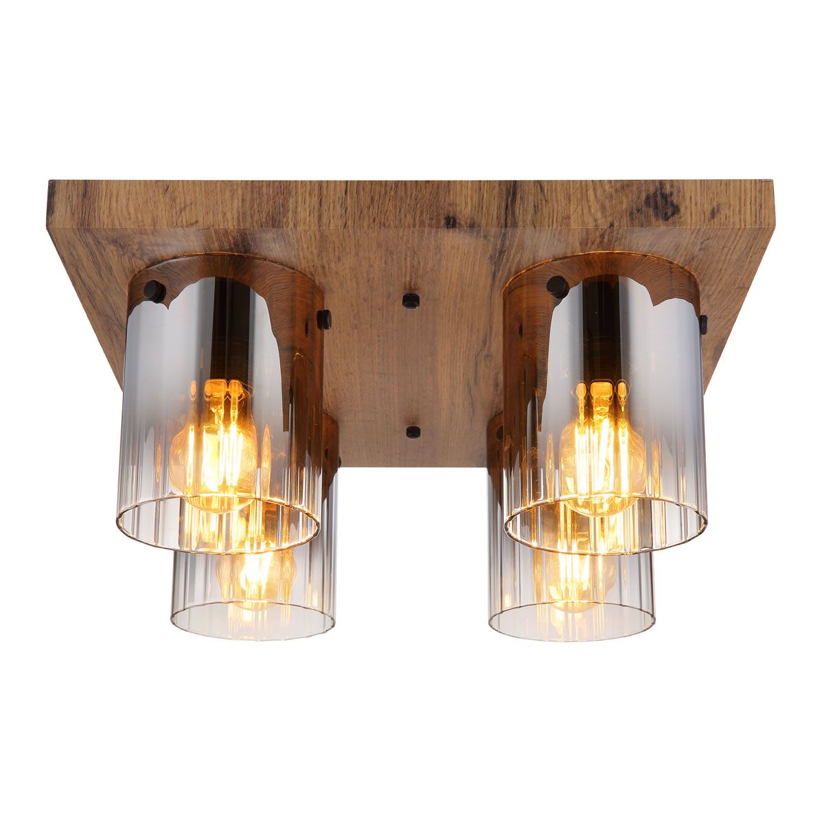 Lampadari & plafoniere: Deckenleuchte, Glas, 41 cm x 41 cm – Nuovo (secondo la descrizione) da Kreuzlingen venduto da Smart-Light 2