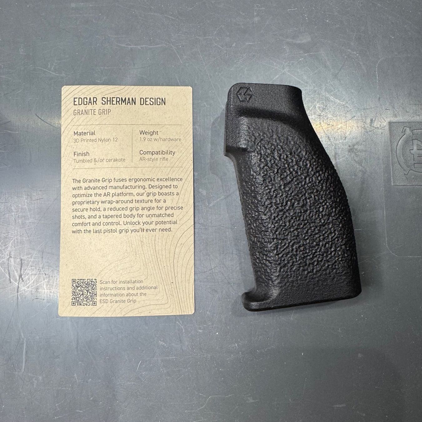 Tutti gli attrezzi: Edgar Sherman Design Granite Grip AR-15 – Nuovo (secondo la descrizione) da Collex venduto da commander31