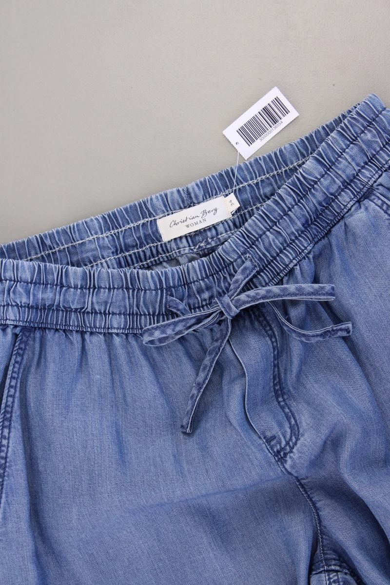 Pantaloni: Christian Berg Stoffhose Gr. 34 blau – Nuovo (secondo la descrizione) da Neustadt an der Waldnaab venduto da SecondLifeFashion 1