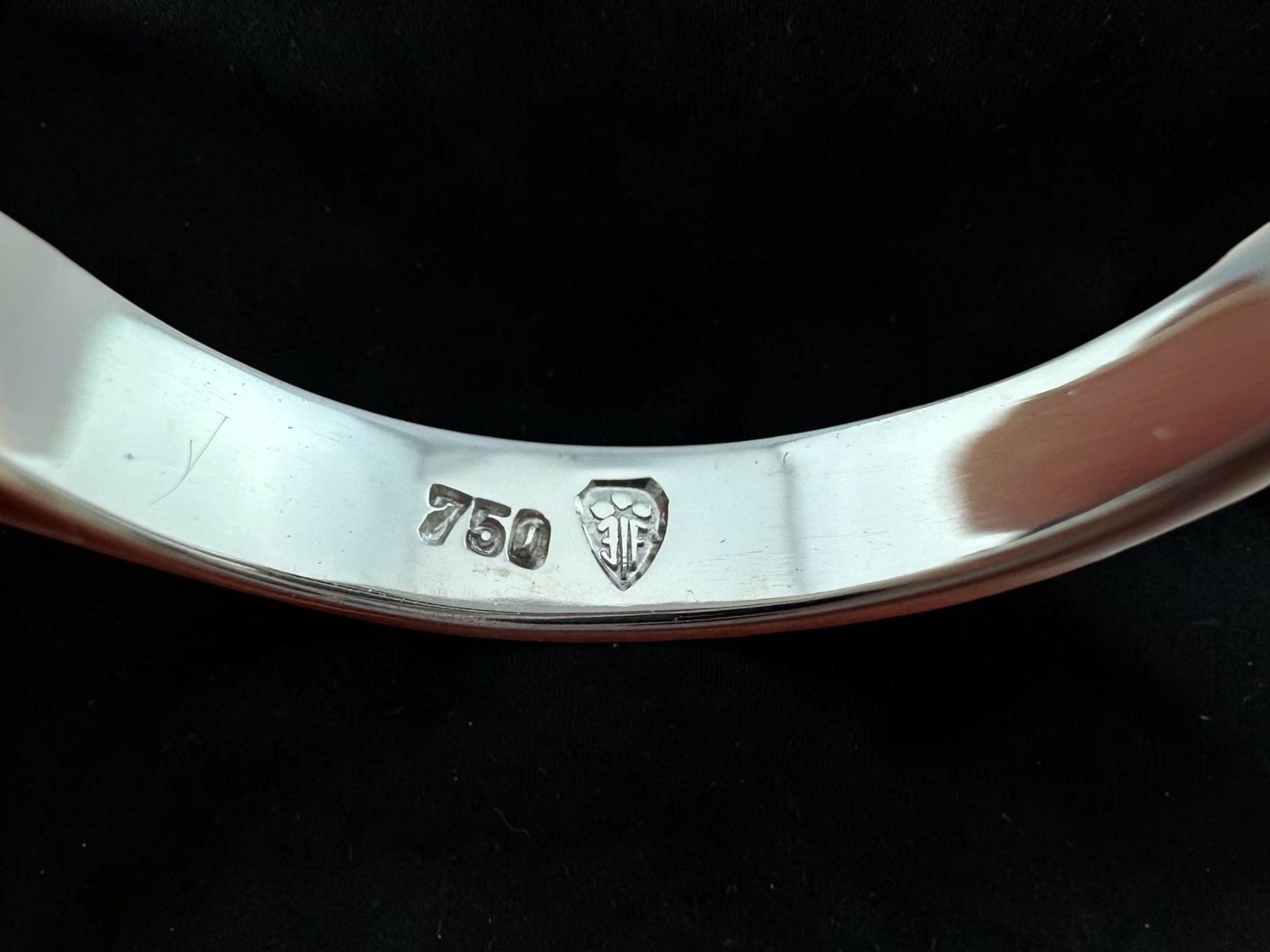 Anelli: FRISCHKNECHT, St.Gallen, Saphir - Diamant - Ring – Usato da Zuzwil SG venduto da artimmo 6