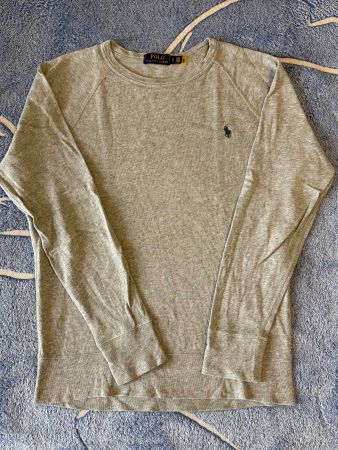 Polo Ralph Lauren Pullover Grau mit Pony Logo Grösse S
