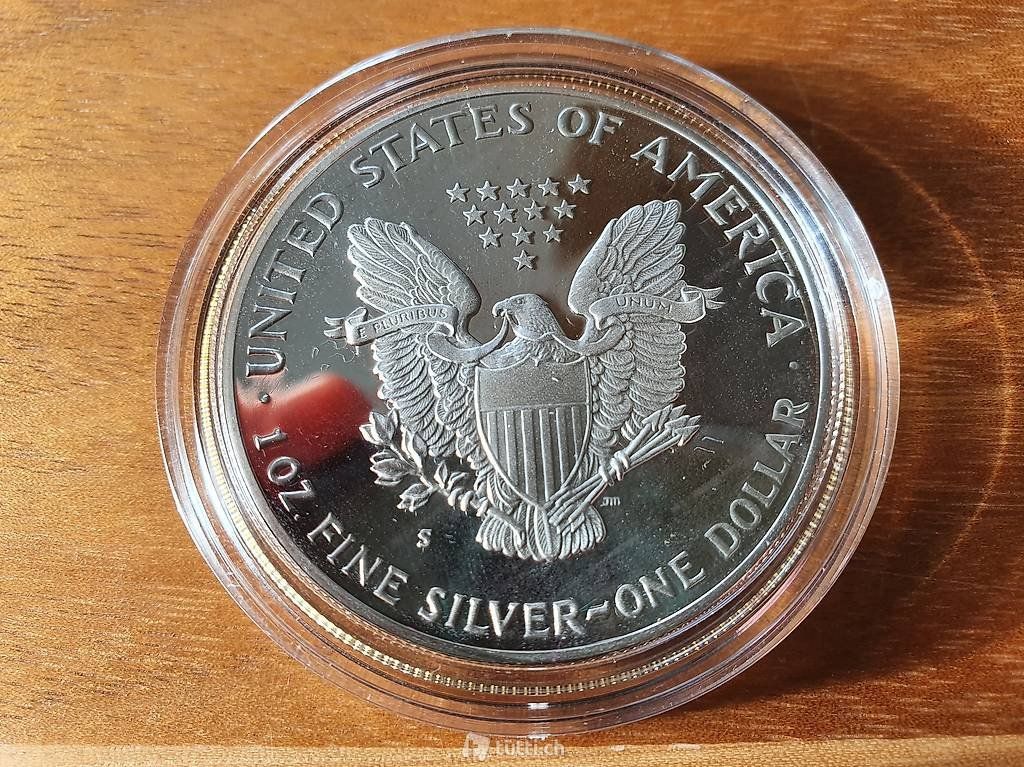 Toutes les monnaies: American Silver Eagle 1990 Proof PP – D'occasion à Steinhof SO par eng_ljl7 2