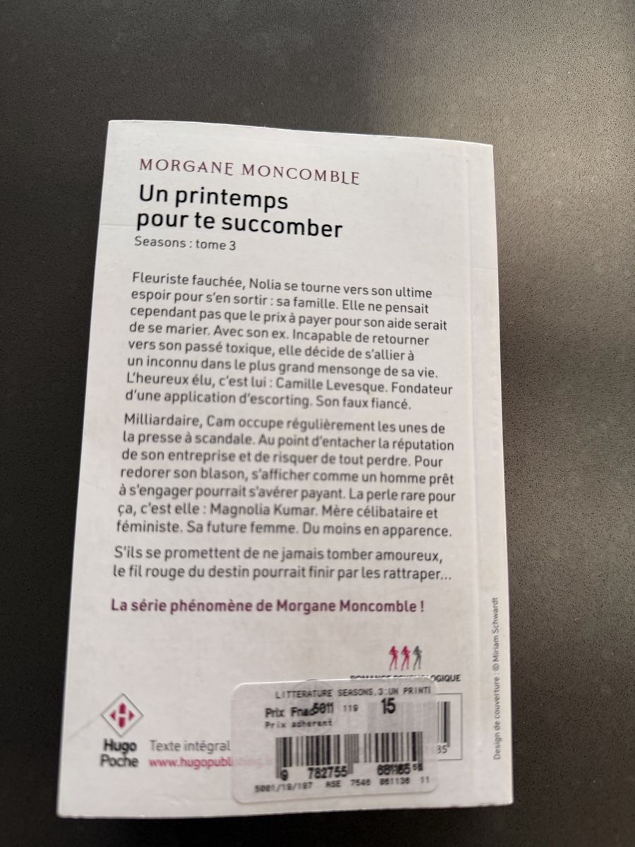 Livres: Les 4 Saisons, Morgane Moncomble – Neuf (Voir description) à Neyruz FR par atppat 7