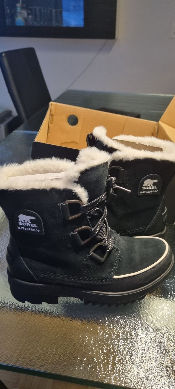 Sorel Scarpe da donna: Neue Sorel Winterschuh Schwarz Waterproof – Nuovo (secondo la descrizione) da Wetzikon ZH venduto da goldi1979 1