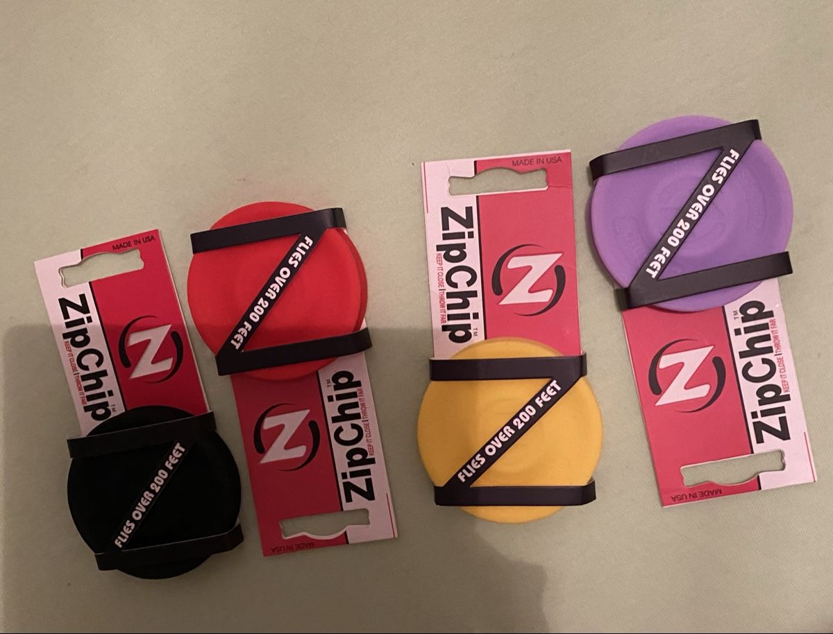 Spielzeuge: ZipChip Wurf-Scheibe, 4er Set, Originalverpackt, Sommer Hit! – Neu und originalverpackt aus Hochdorf von Katja014 3