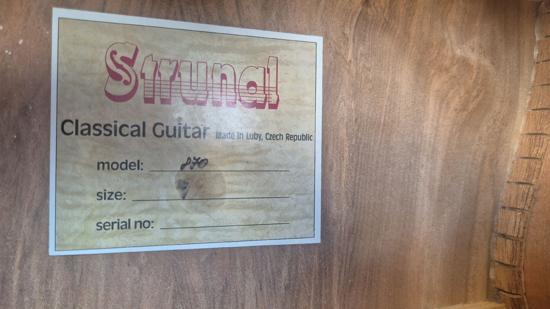 Musikinstrumente: Gitarre Strunal Mod. 870 – Gebraucht aus Rämismühle von beni0010 2