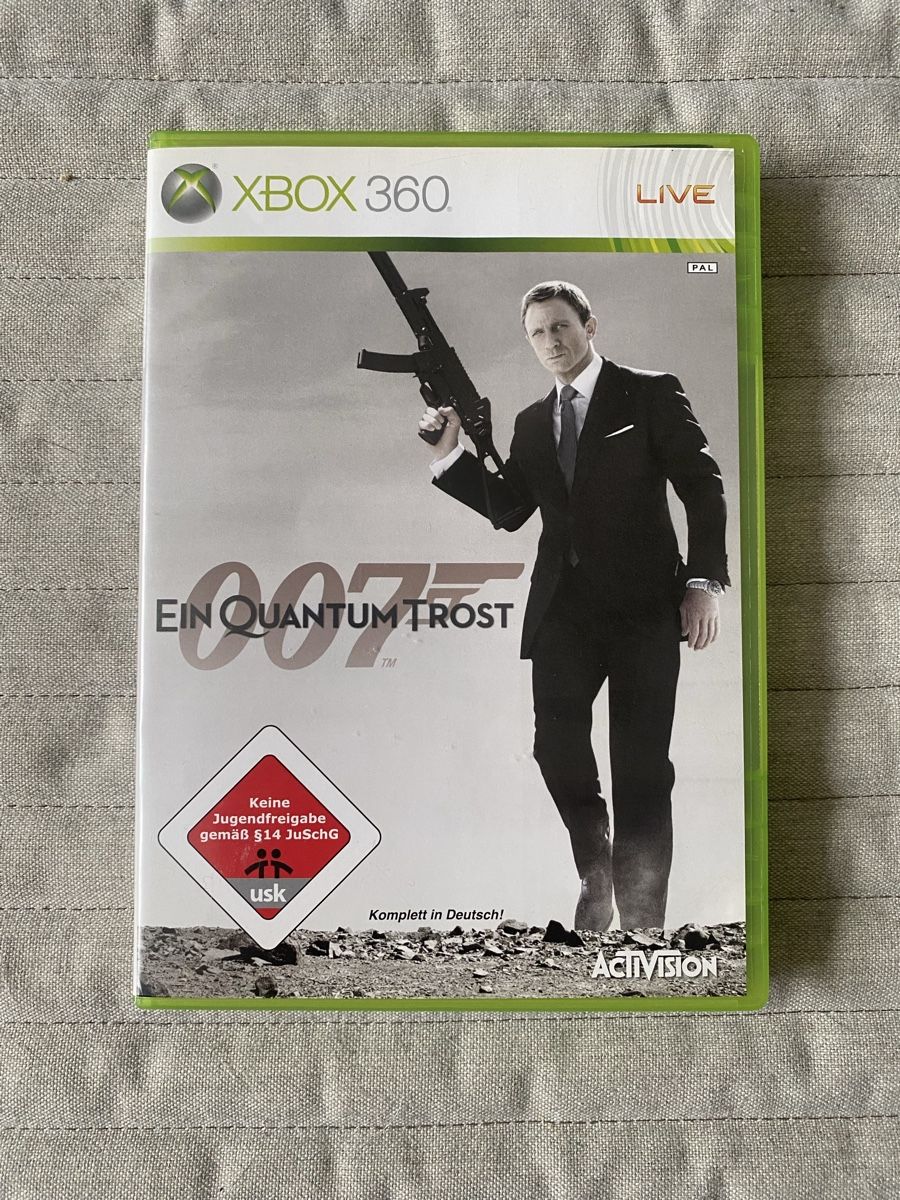 Microsoft Giochi: 007: Ein Quantum Trost für Xbox 360 – Usato da Thunstetten venduto da Virus_33