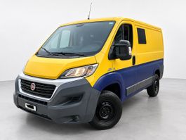 Fourgon Fiat Dangel Ducato 4x4 jaune bleu état usagé
