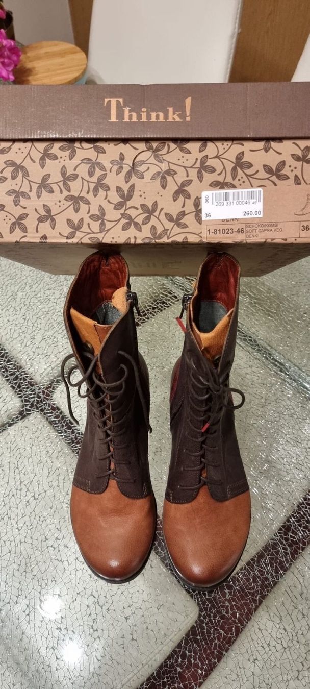 Think Damenschuhe: Think! Gr. 36 – Neu und originalverpackt aus Luzern von Edii025