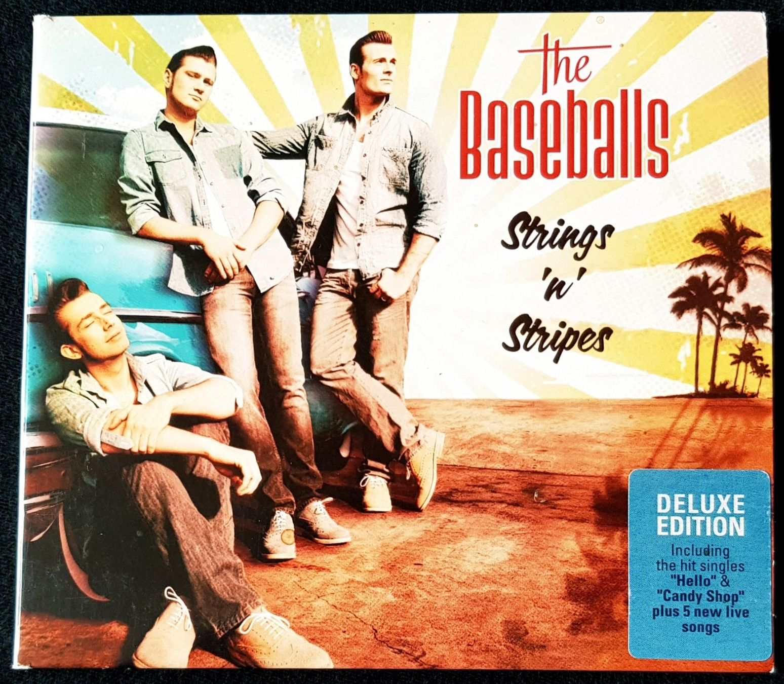 CD: The Baseballs – Strings 'N' Stripes - CD - 2011 - Digipak – Usato da Uster venduto da Zardodel