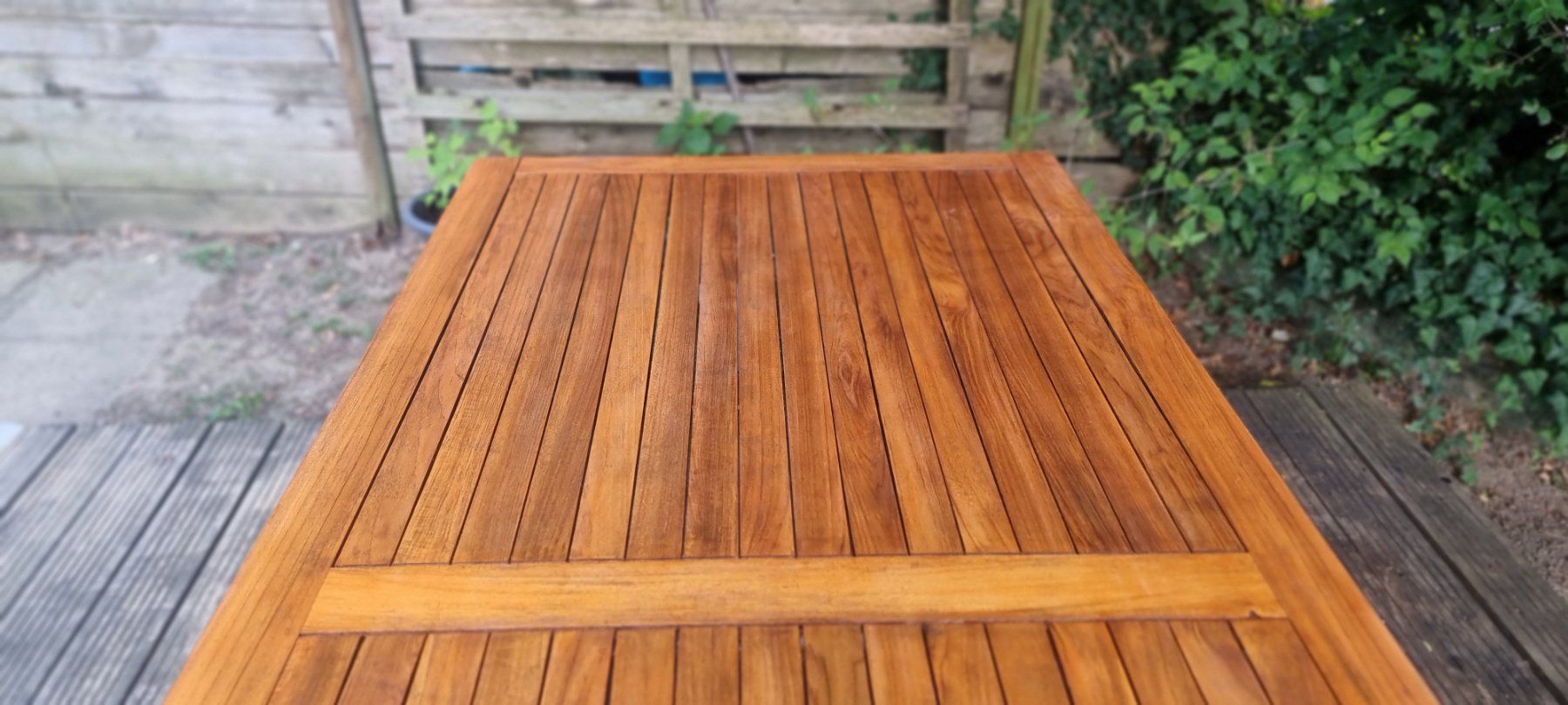Tische: Gartentisch Garden Life Teakholz – Gebraucht aus Kreuzlingen von Vitali_93 1