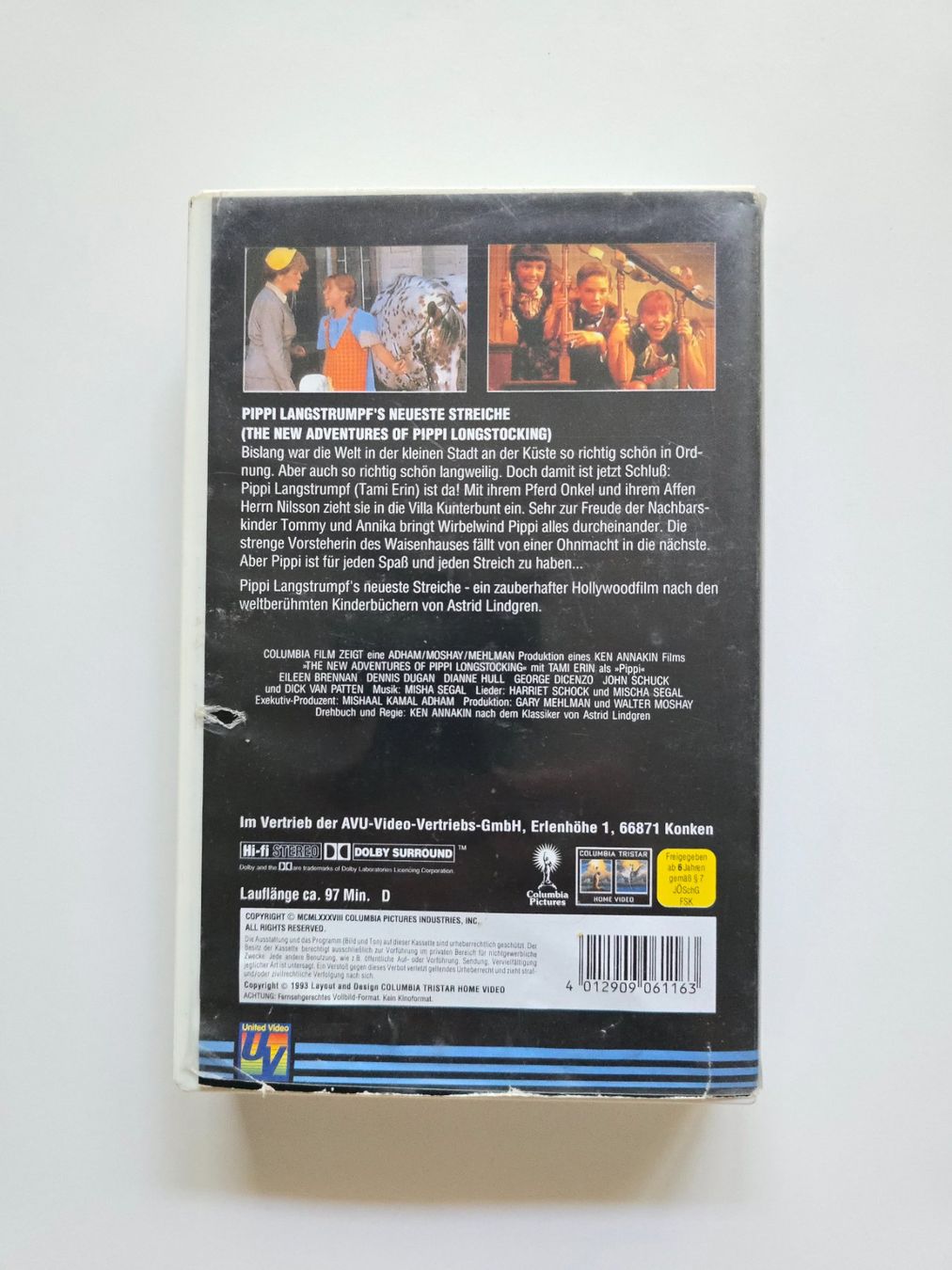 Toutes les VHS: VHS Pippi Langstrumpf - Pippi Langstrumpf's neuste Streiche – D'occasion à Dättlikon par Wundertuete_ 1