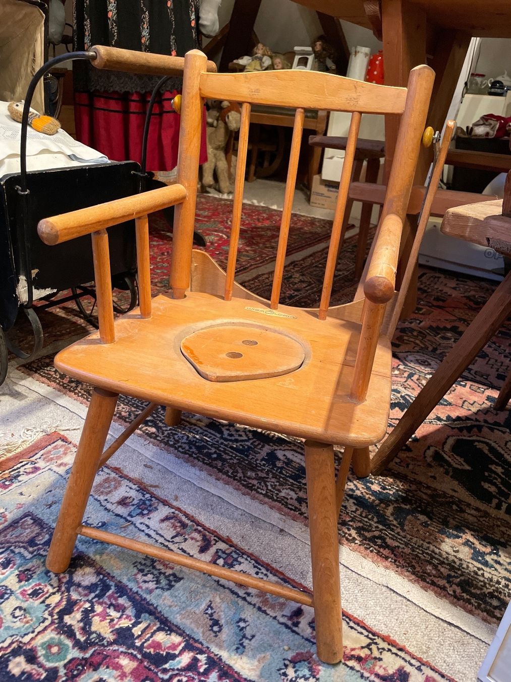 Chaises: Wisa Gloria Vintage Kinderstuhl – D'occasion à Zürich par noko_zurich 2