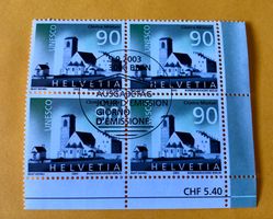  Viererblock Nr.1100 ET Stempelt Bern 2003   