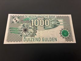 NETHERLANDS 1000 1,000 GULDEN P-94 1972