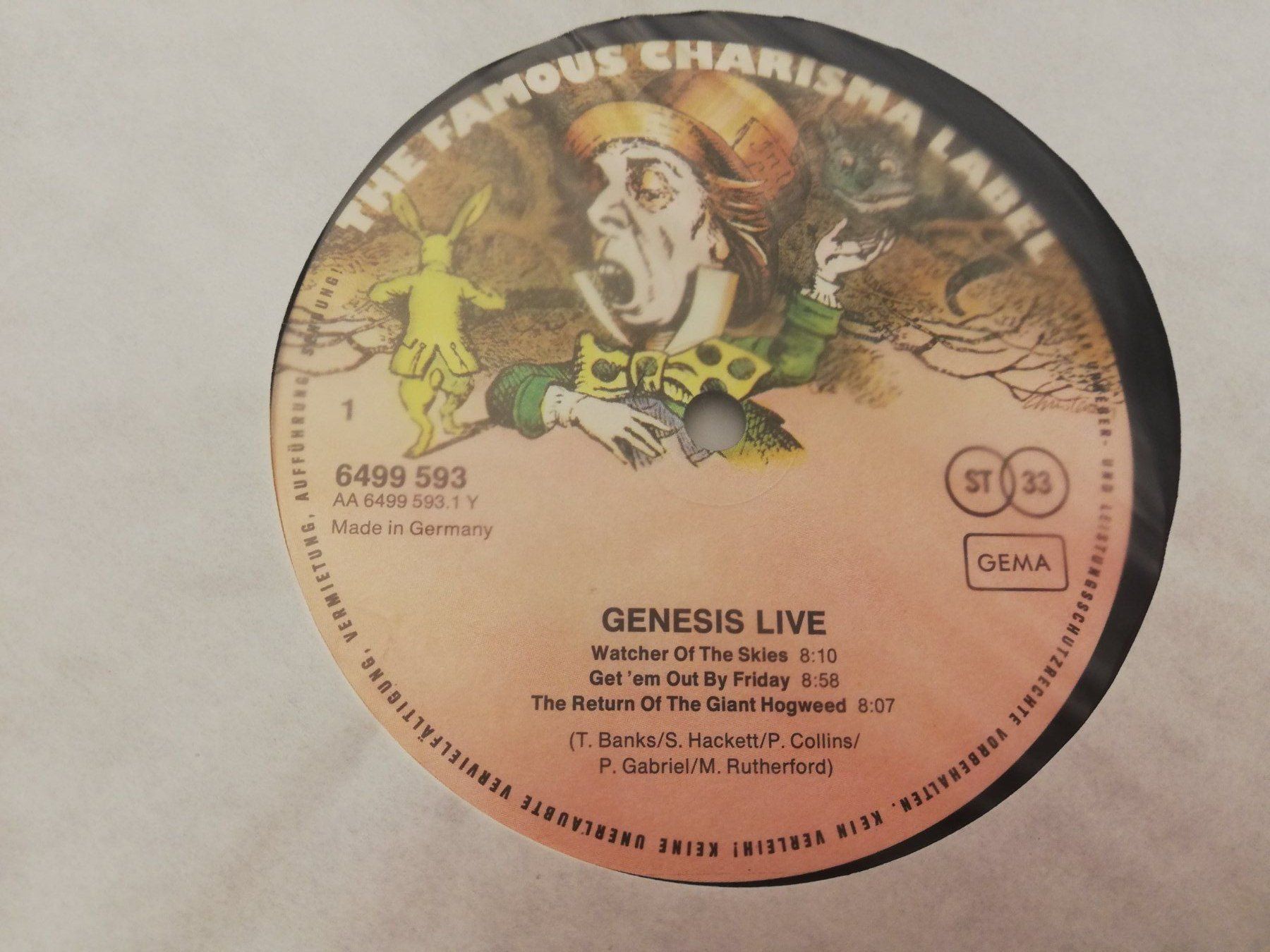 Vinyles: GENESIS - LIVE – D'occasion à Bern par Vinylsound.ch 5