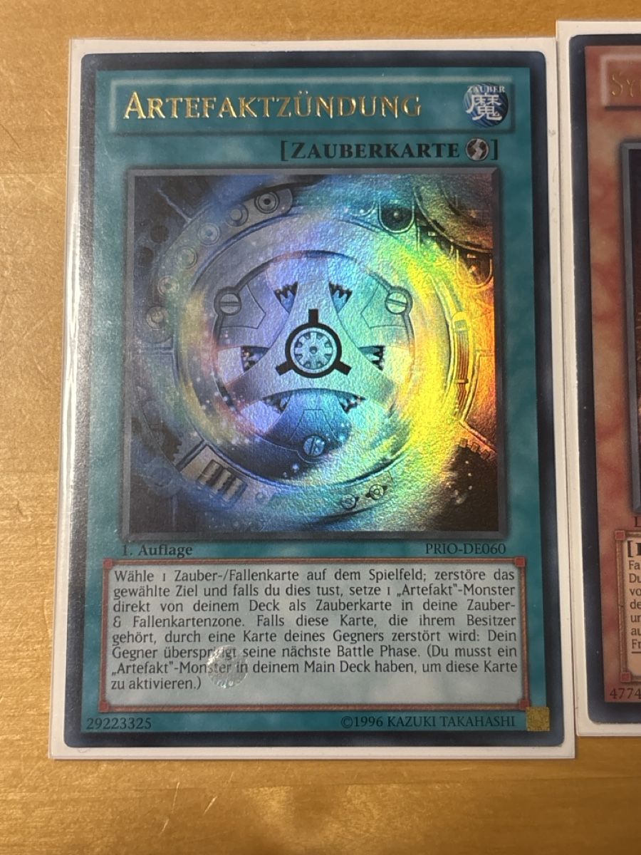 Yugioh Carte collezionabili: Yugioh Karten PRIO-DE 3X – Usato da Speicherschwendi venduto da YugisKartenKammer 1