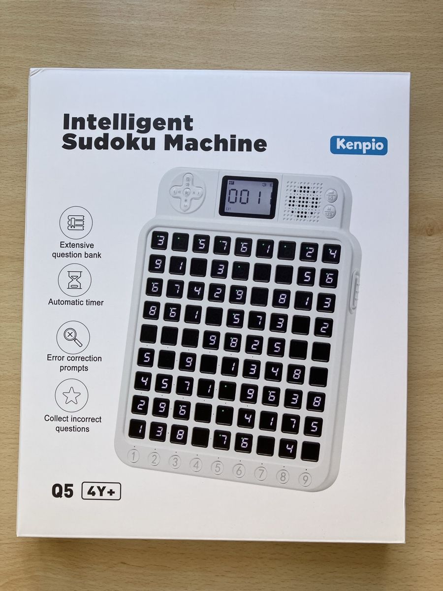 Jeux: Kenpio Intelligent Sudoku Machine – Neuf avec emballage d'origine à Lausanne par Pingouin14