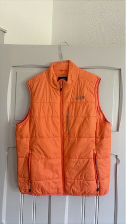 Steppweste orange/apricot ICEWEAR Grösse XXL