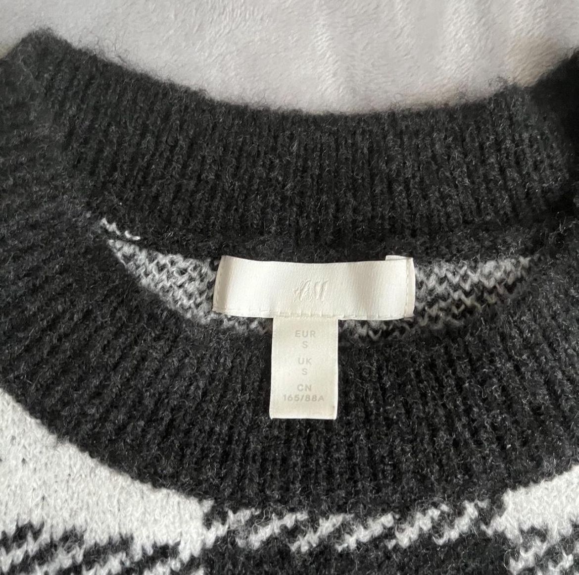 H&M Maglioni & Felpe: Warmer H&M Strickpullover mit Karomuster, Gr. S, Top! – Usato da Zürich venduto da userrr465567 2