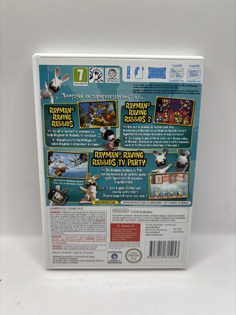 Giochi: Rayman Raving Rabbids Party Collection Wii – Usato da Genève venduto da sho_67qj 1