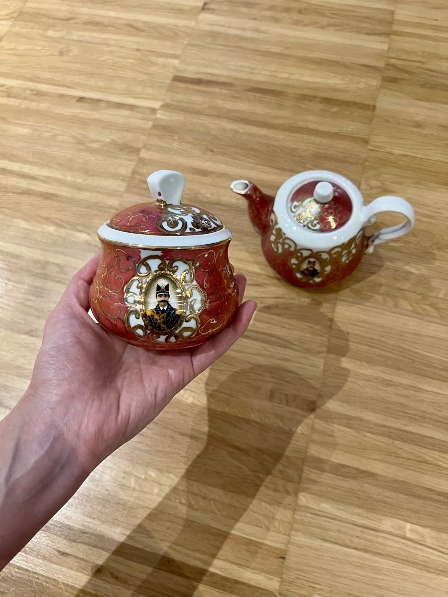 Teiere: Persian tea pot and sugar container set – Usato da Adliswil venduto da avatar83 2
