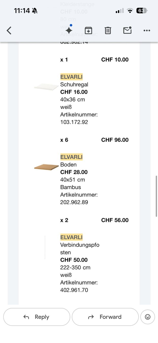 Armadi: Elvarli IKEA Schrank – Usato da Horgen venduto da jdboon