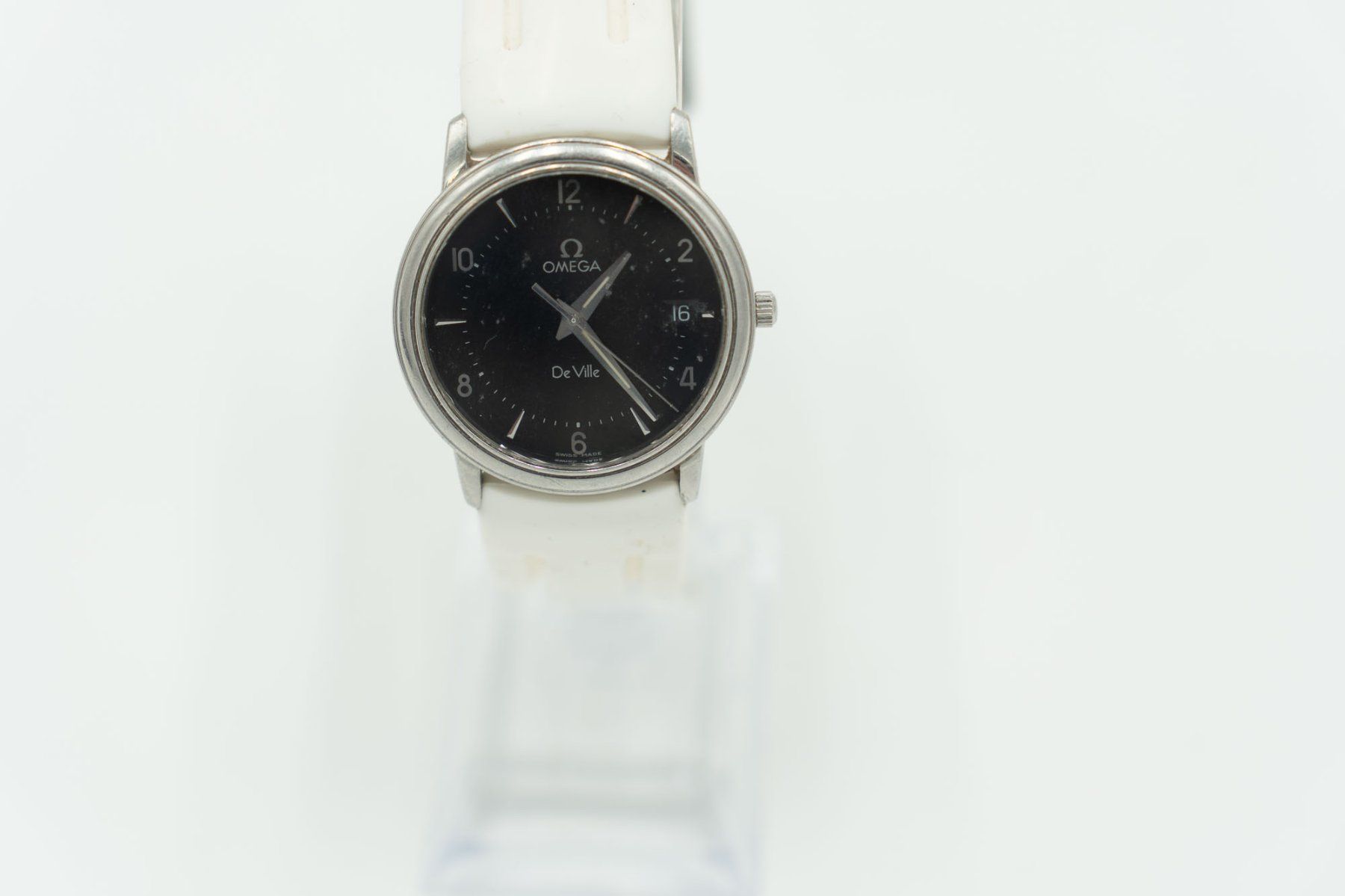 Omega Uhren: Omega "De Ville" - mit Datum, schwarz - Ref. 07/48 – Gebraucht aus Au ZH von BrockiAu 4