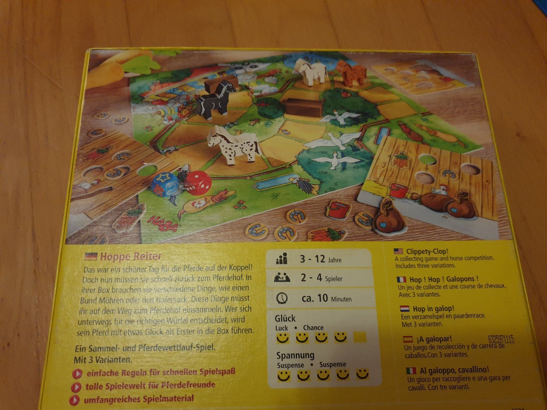 Haba Giochi: Hoppe Reiter Kinder Tischspiel – Usato da Bern venduto da NRZNRZ 1