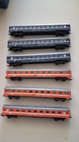 6 SBB Personenwagen Spur H0 Lima gebraucht guter Zustand