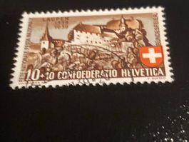 Schloss Laupen B2- 1939 Abart 2.2.03 verlängertes U