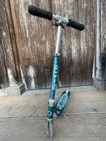 Micro Scooter türkis klappbar gebrauchter Zustand